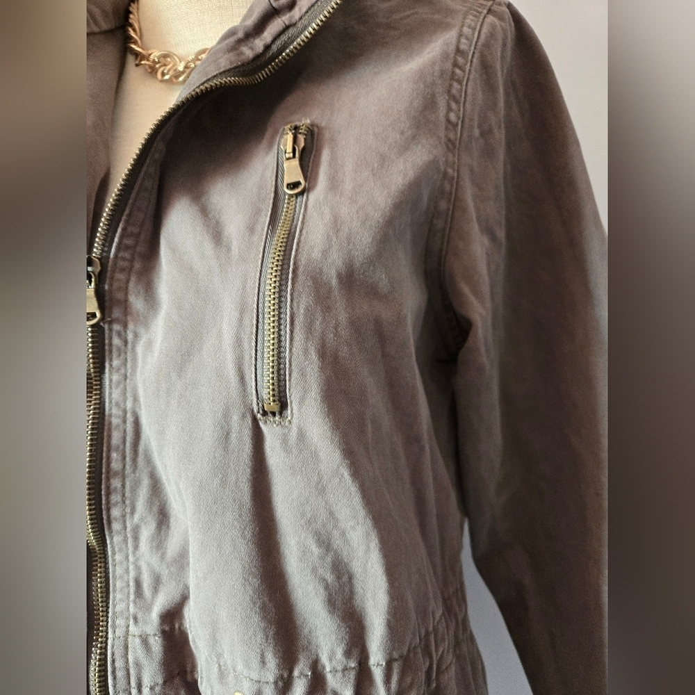 GESVAGES Premium Collection Frida Kahlo Embroidered Olive Green Jacket. Size Med - Picture 5 of 15